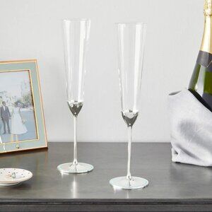 Kate Spade Take The Cake Champagne Flutes